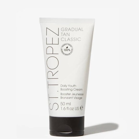 NIB St-Tropez: Gradual Tan Classic Daily Youth Boosting Face Cream + free tote! - Picture 1 of 7